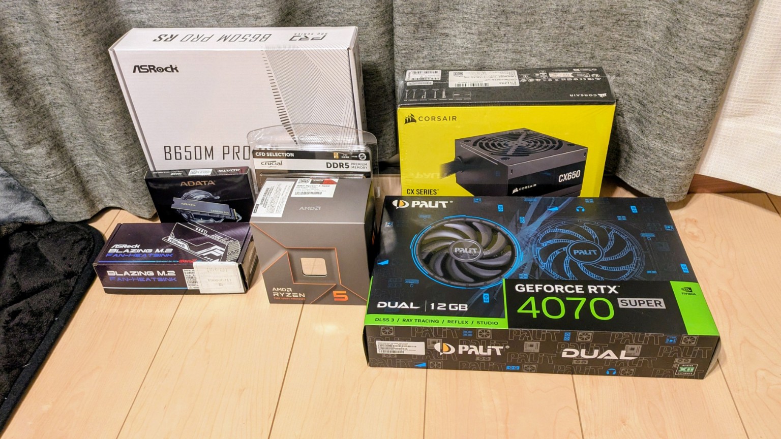 Ryzen 5 7600＋RTX 4070 Superの自作PC構成例｜16.3万円の開発・AI実験